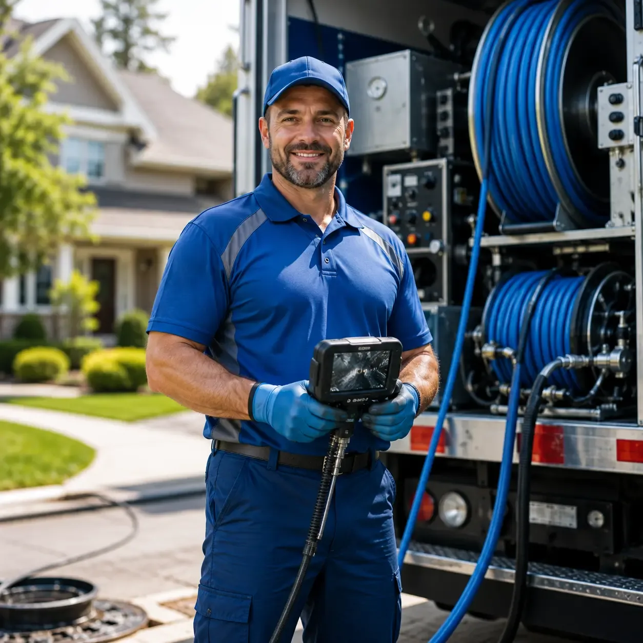 Local outdoor drain cleaning specialists in Burlingham, NY